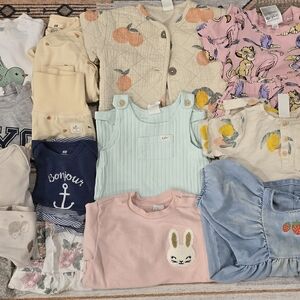 🚫SOLD🚫LIKE NEW H&M Baby Girl Clothing Bundle